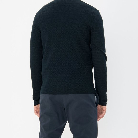 Joop! Deep Navy Blue JK-18 Nathan V-Neck Sweater - Picture 8 of 10